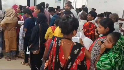 बालाघाट: जिला अस्पताल की टोकन मशीन हुई बीमार