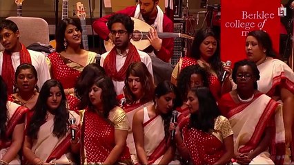 Heartfelt Performance of 'Kun Faya Kun' by Berklee Indian Ensemble in Boston 🎶