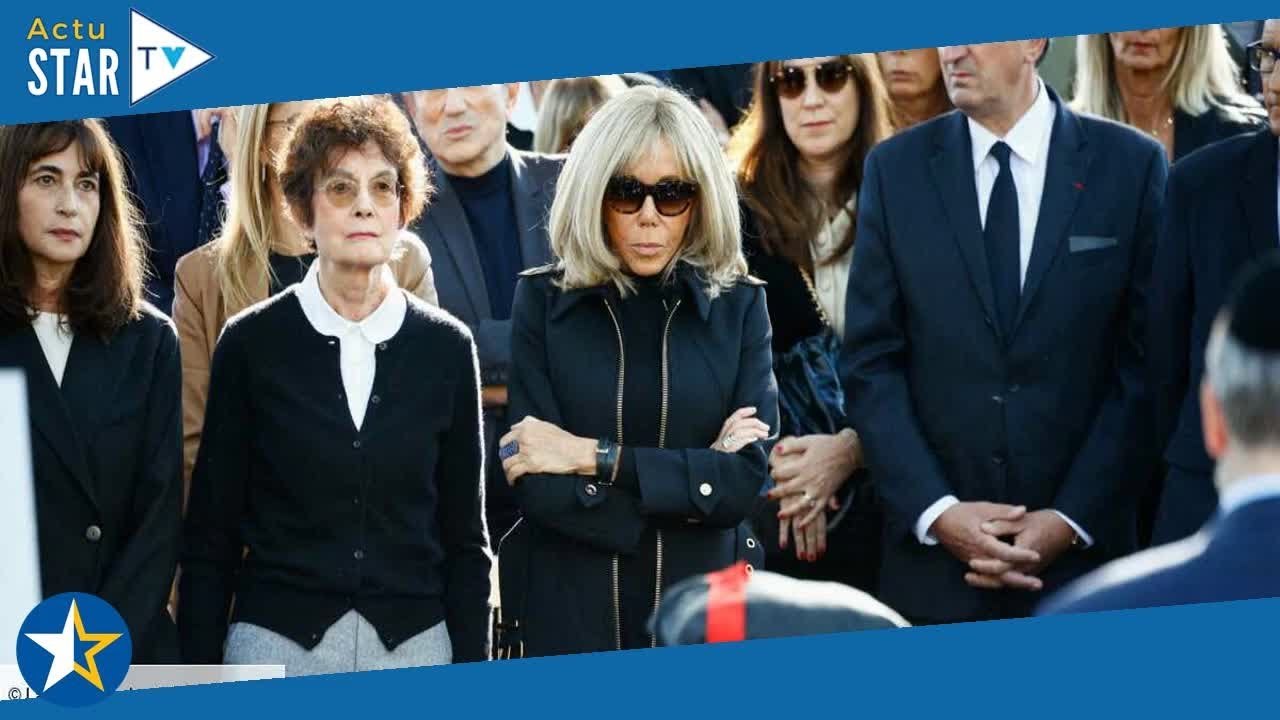 Obsèques de Jean Pierre Elkabbach  Brigitte Macron, Léa Salamé, Michel Drucker… L’adieu des personn