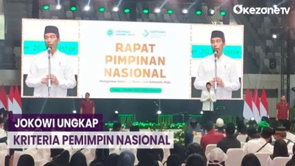 Hadiri Rapimnas Samawi, Jokowi : Indonesia Butuh Pemimpin Bernyali dan Tak Ciut Digertak