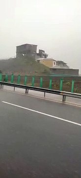Hazara Motorway Rainy Weather Mansehra Pakistan
