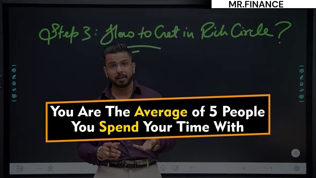 How to Get in RICH-CIRCLE (Step-3),40 steps to Become Rich, Broke middle class Trap