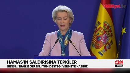 Hamas'ın saldırısına tepkiler! ABD ve Batı saldırıyı kınadı