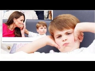 Ci togliamo i nostri cappelli reali a Kate e Will!" Il comportamento di Louis durante il Giubileo di