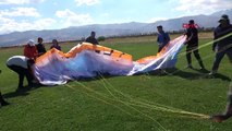 Dağlıca'da Yamaç Paraşütü Etkinliği Düzenlendi