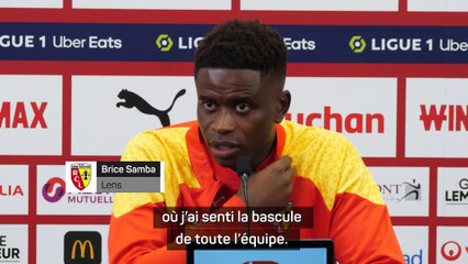 Samba : "Hier, on a senti la bascule après Arsenal"