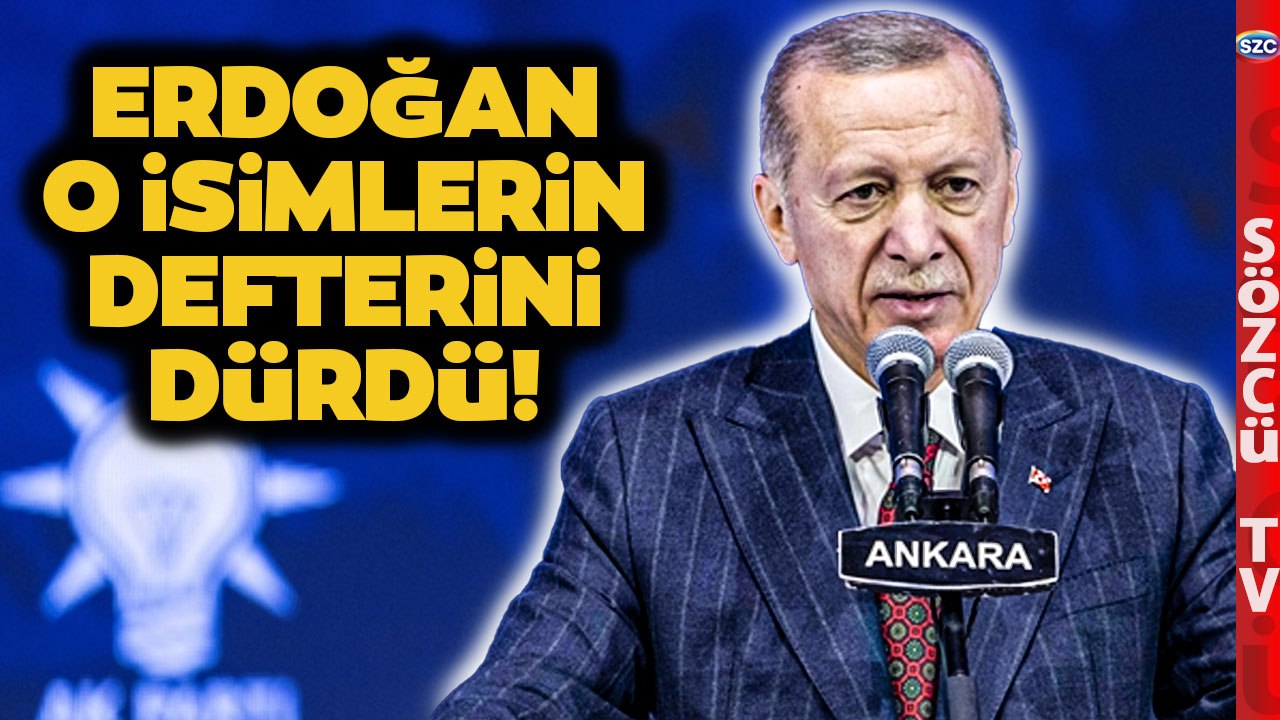 Erdoğan AKP'de 48 İsmin Üstünü Çizdi! Çarpıcı Süleyman Soylu Metin Külünk Detayı