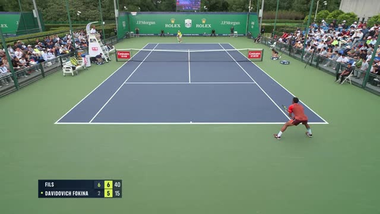 Shanghai - Fils fait tomber Davidovich Fokina