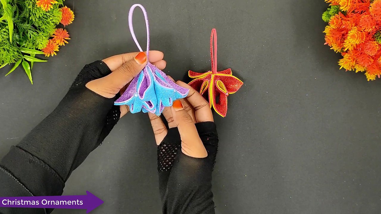 How To Make Christmas Tree Ornaments | DIY Christmas Decoration Ideas | Hanging Christmas Crafts