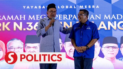 Anwar congratulates Amizar on victory in Pelangai by-election