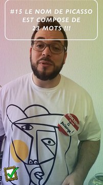 Le nom de Picasso est hyper long! Il est composé de 23 mots ! | Histoire de l'art | Anecdote | Art Moderne | Cubisme | Art&Facts