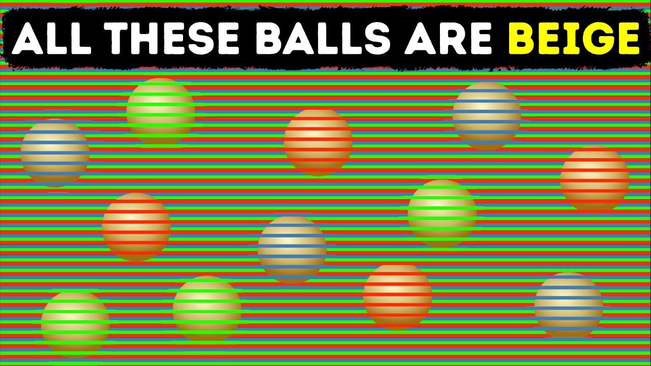 Can You Believe Your Eyes 60 Ultimate Optical Illusion Test!