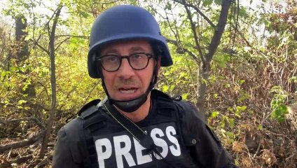 Nel Donbass con gli artiglieri ucraini: "Non abbandonateci"