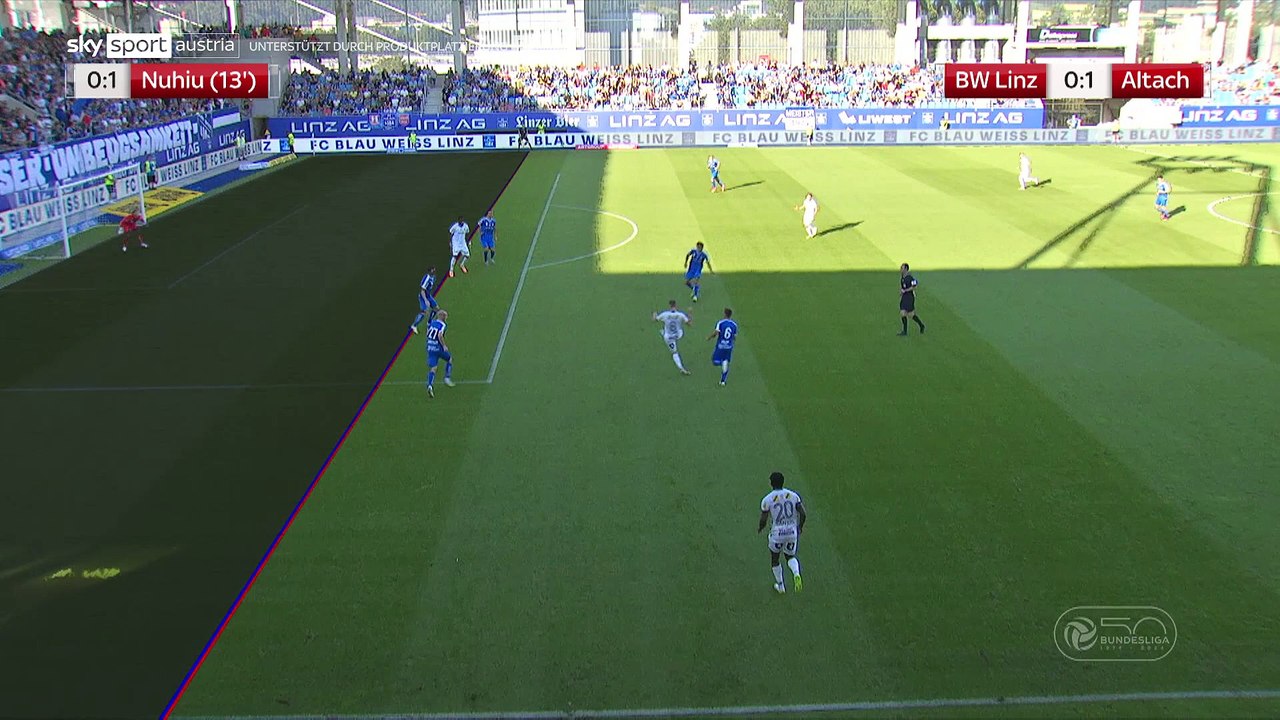 7. Runde: Altach - Blau-Weiß Linz