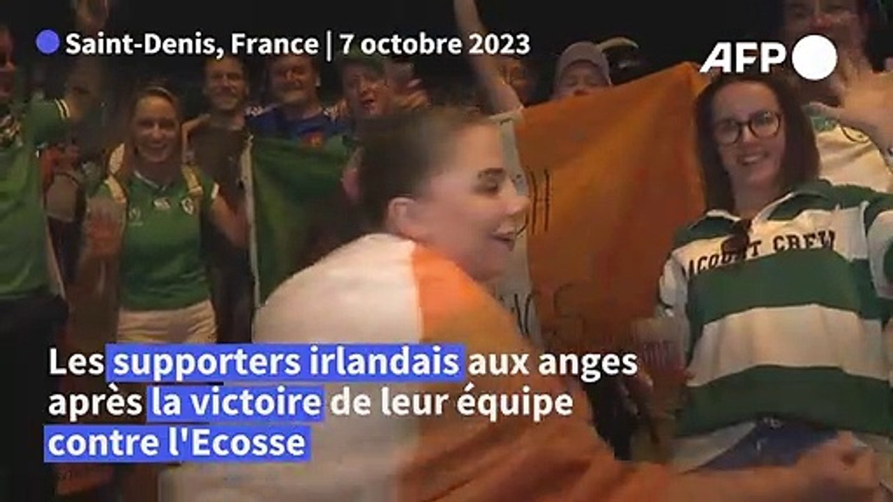 "Absolument fantastiques": les supporters irlandais aux anges