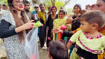 Food Distribution to Needy Families❤️  __ Kids Special  __ Dr Aleeya Shoaib __ Alresh Family