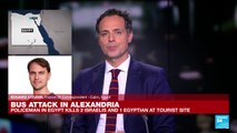 Two Israeli tourists, one Egyptian killed in Alexandria shooting