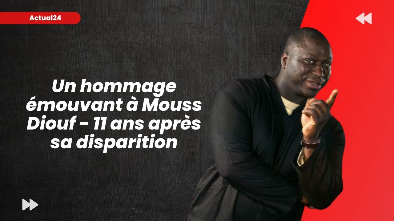 Hommage émouvant de Sandrine Diouf à Mouss Diouf - 11 ans après sa disparition