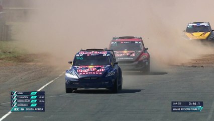 Highlights from World Rallycross Championship stage 7 in South Africa