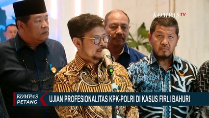 Kasus Dugaan Pemerasaan oleh Firli Bahuri ke Yasin Limpo, Profesionalitas KPK dan Polisi Diuji