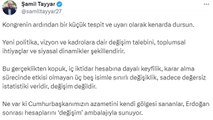 AK Parti MKYK listesine giremeyen Şamil Tayyar'dan zehir zemberek sözler