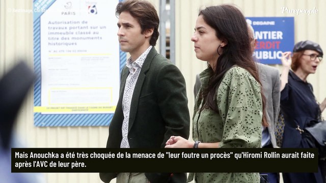 C'est lui qui me fait vivre : Anouchka Delon menacée par Hiromi Rollin d'un procès , elle raconte une scène très choquante