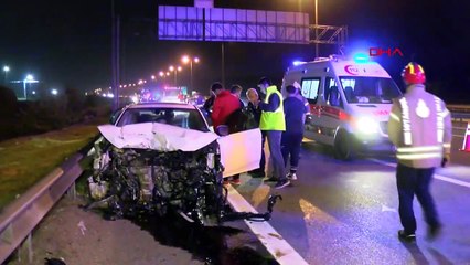 Accident sur l'autoroute TEM : 2 personnes blessées