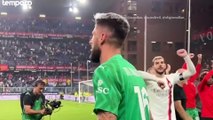 Aksi Olivier Giroud Jadi Kiper Dadakan, AC Milan Unggul 1-0 dari Genoa