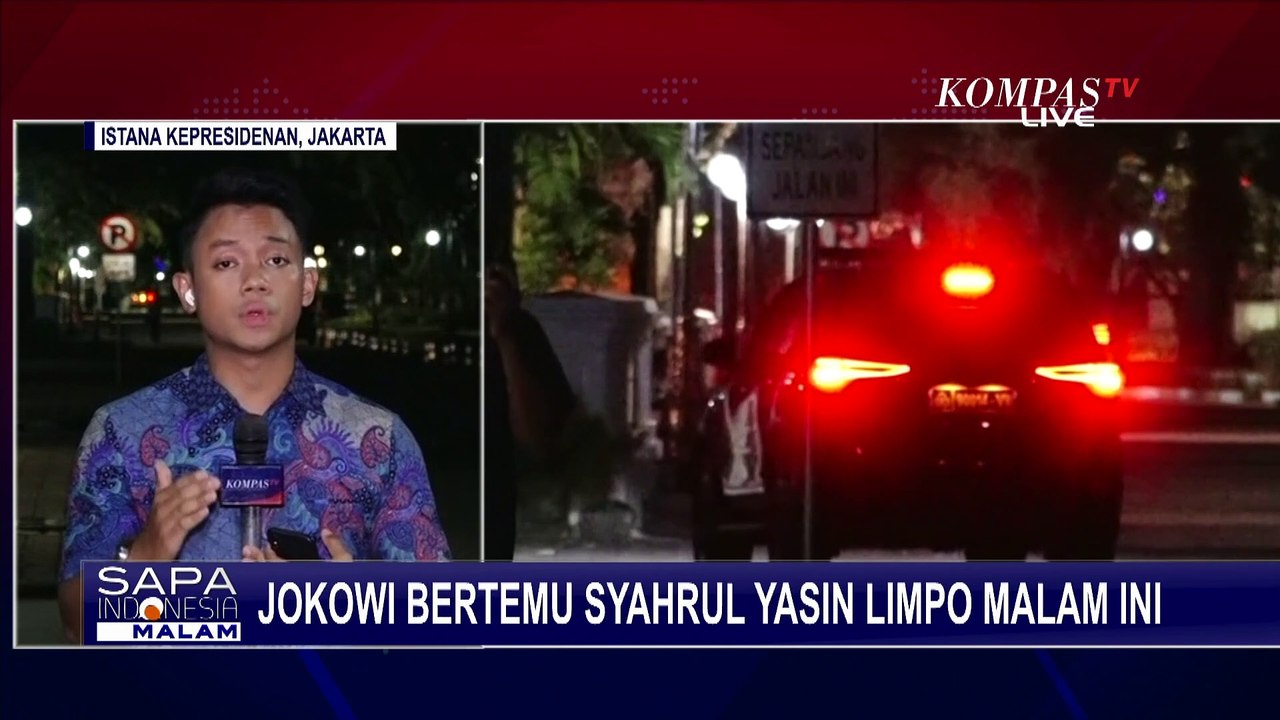 Syahrul Yasin Limpo Temui Jokowi di Istana Kepresidenan, Bahas Apa?
