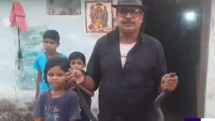 सागर: घर में मंदिर के पीछे छुपी थी मौत,ऐसे किया काबू