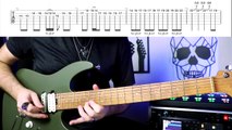 TOP 10 Kirk Hammett Guitar Solos - With TABS