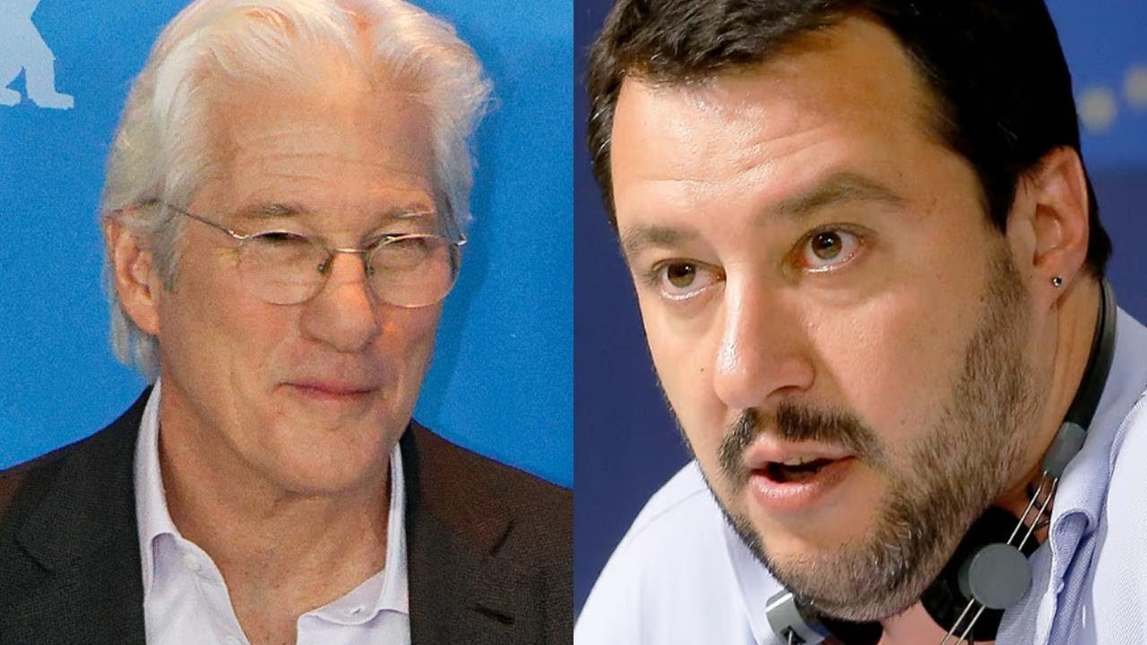 Matteo Salvini a processo Tutto ruota attorno a Richard Gere