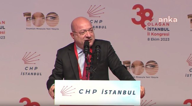 İlhan Cihaner, CHP İstanbul İl Kongresi’nde konuştu: Ne hikmetse yenilgi sonrası bizim siyasi parti elitlerimizin hepsi sol, sosyalizm, sosyal demokrasi, laiklik diyor
