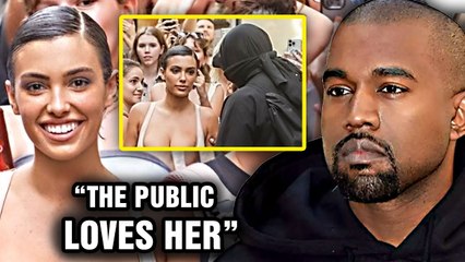 Kanye West Does Photoshoot In Public With His Wife