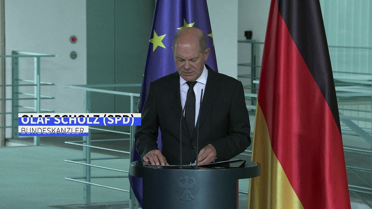 Scholz: Deutschland steht 'fest und unverbrüchlich' an Israels Seite