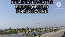 DHA PHASE -2 #GATE8 DHA #VALLEY BRIDGE COMPLETED #7LANE ROAD COMPLETED #ISLAMABAD EXPRESSWAY Opened For Traffic
