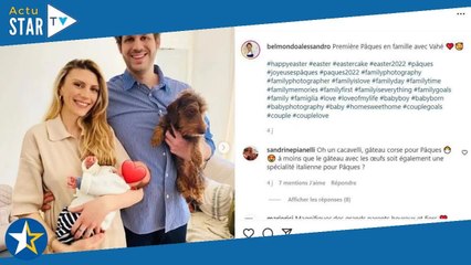 Alessandro Belmondo papa : ce cliché hilarant avec son nouveau-né, déjà bien gardé !