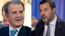 Romano Prodi inchiodato da Matteo Salvini Servo dell'Unione europea