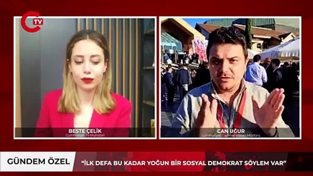 CHP İstanbul İl Kongresi’ndeki sıcak gelişmeleri Cumhuriyet Gazetesi Haber Müdürü Can Uğur aktardı ‘CHP’de hiçbir şey eskisi gibi olmayacak’
