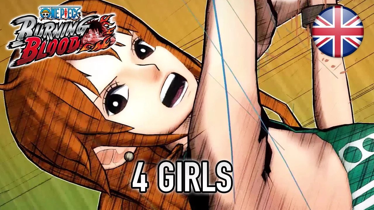 One Piece Burning Blood - PS4/XB1/PS Vita/PC - 4 Girls (English Trailer)
