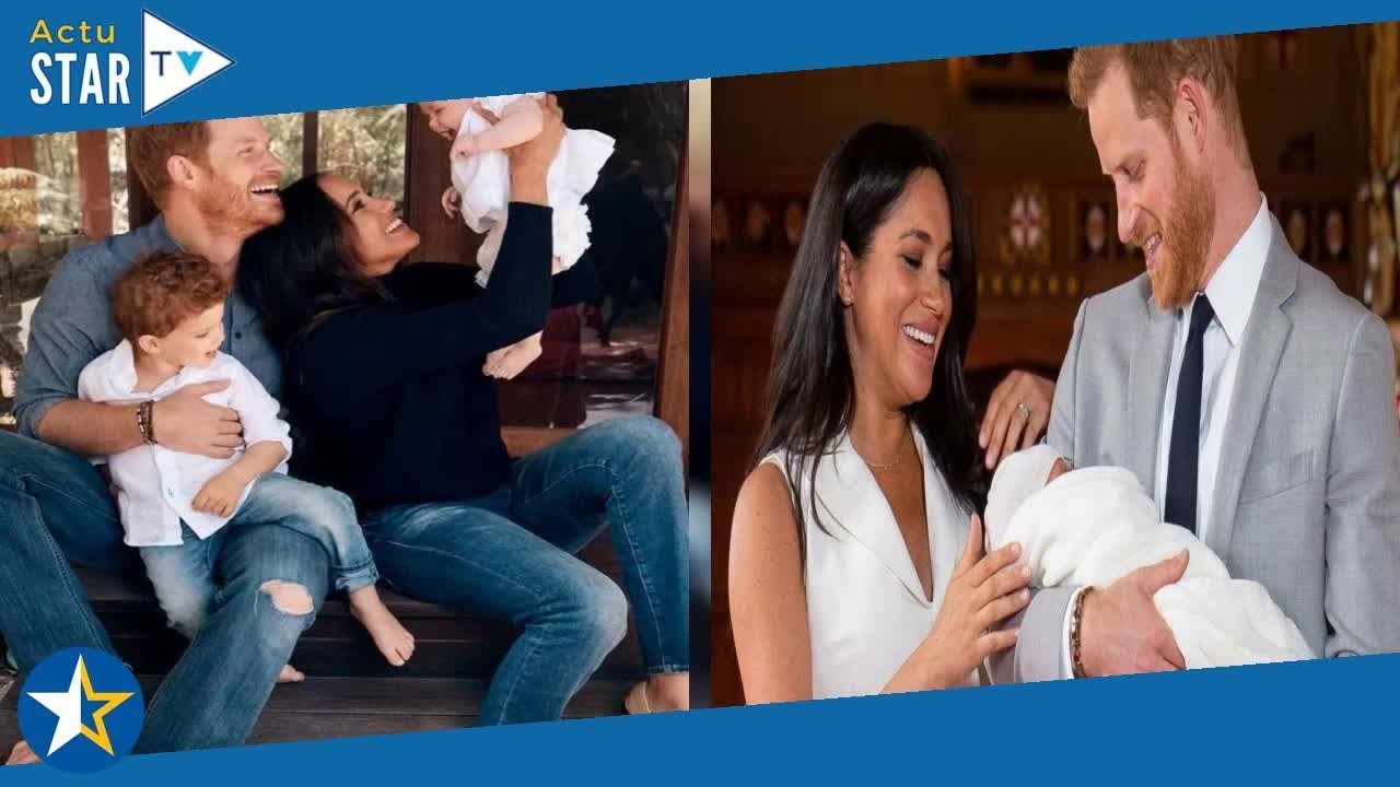 Archie a 4 ans : tous les moments marquants du fils de Meghan et Harry depuis sa naissance (Photos)