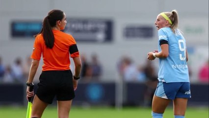 England Lionesses hero get sent off for timewasting in FIRST HALF