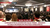 Cumhurbaşkanı Erdoğan: Başkenti Kudüs olan bir Filistin devletinin hayata geçirilmesi artık ertelenemez bir ihtiyaçtır