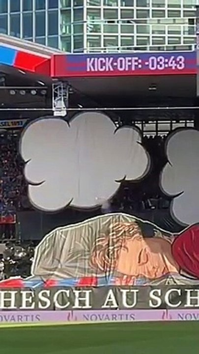 FC Basel vs Laussane Ouchy  | 01-10-2023 |  Amazing choreo from Basel