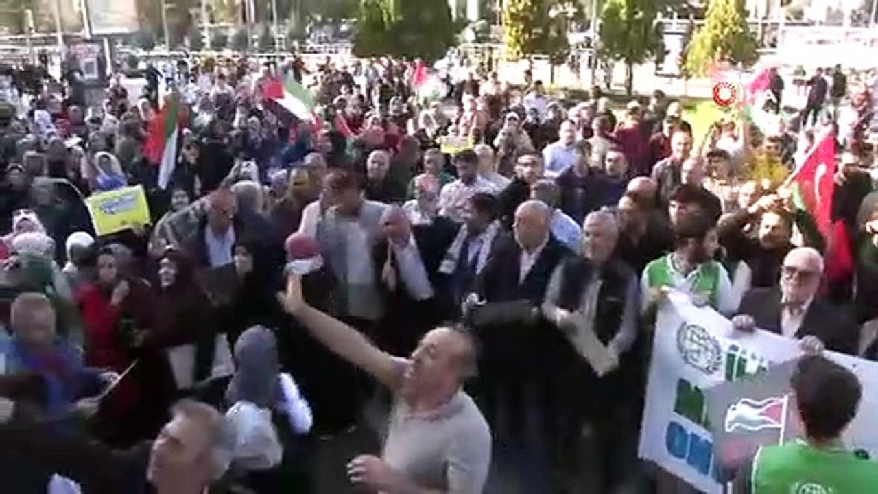 Réaction de Kayseri à Israël, prière à la Palestine