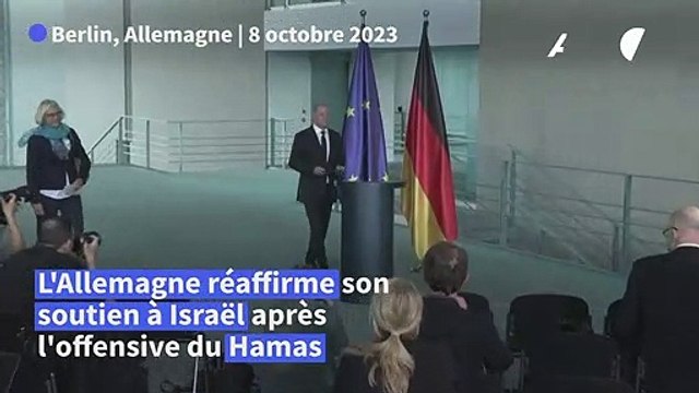 Israël a le droit de se défendre contre les attaques barbares du Hamas (Scholz)