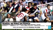 Informe desde París: Argentina clasificó a cuartos de final del Mundial de Rugby tras vencer a Japón