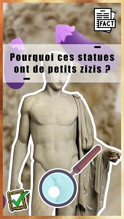 Pourquoi les statues antiques ont de petits "zizis"? | Histoire de l'art drôle | Grèce antique | Empire romain | Analyse | Art&Facts
