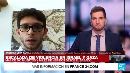 Santiago Vera: “Es clara la asimetría de fuerzas y potencial armamentístico entre Hamás e Israel”