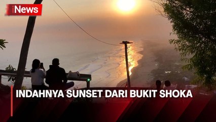 Pesona Keindahan Sunset Lepas Pantai di Bukit Shoka Gunungkidul
